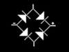 Symbol of a bridge diode