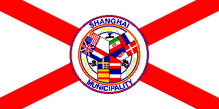 Flag of the Shanghai International
Settlement, 1869