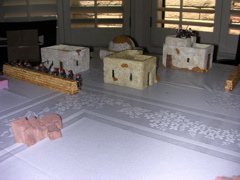 Firing from town