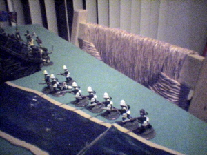 Stormed from the rear