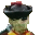 Matchlock man head