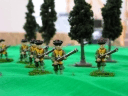 Brave Matchlockmen close up.