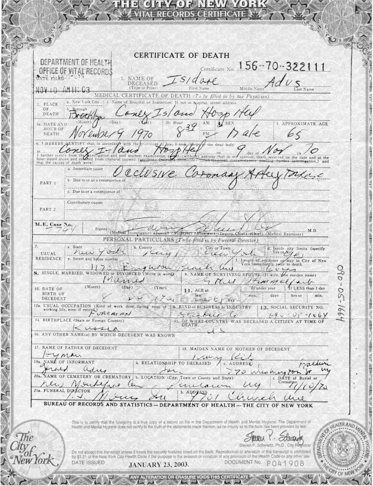 isidoreadusdeathcert.jpg (149668 bytes)