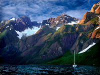 In Thumbs Cove, Alaska. Photo courtesy www.photo.net