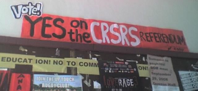 CRSRS Referendum