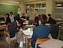 Eamon sensei teaching the third years. They look absoloutely enthralled, don't they?!