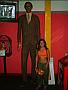 Isabel with the tallest man of all time - Robert Wadlow. He was 272 cm tall!