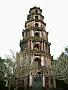 The pagoda that the afforementioned monk resided at. It is one of Vietnam's most famous sights.