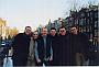 The lads in Amsterdam. From left: Bob, John, Simon, Moi, Jimmy & Chris
