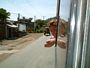 Peek-a-boo!!! On our way through the trecherous mountains to Dalat.