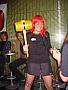 Look! If you wanna get twated on the head with me mallet - you'd better join the end of the queue! Wakatta bakaboy?! (Pic courtesy of Chris Spencer)