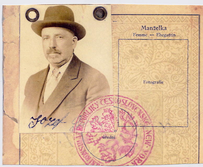 Joseph Gelb, passport photo