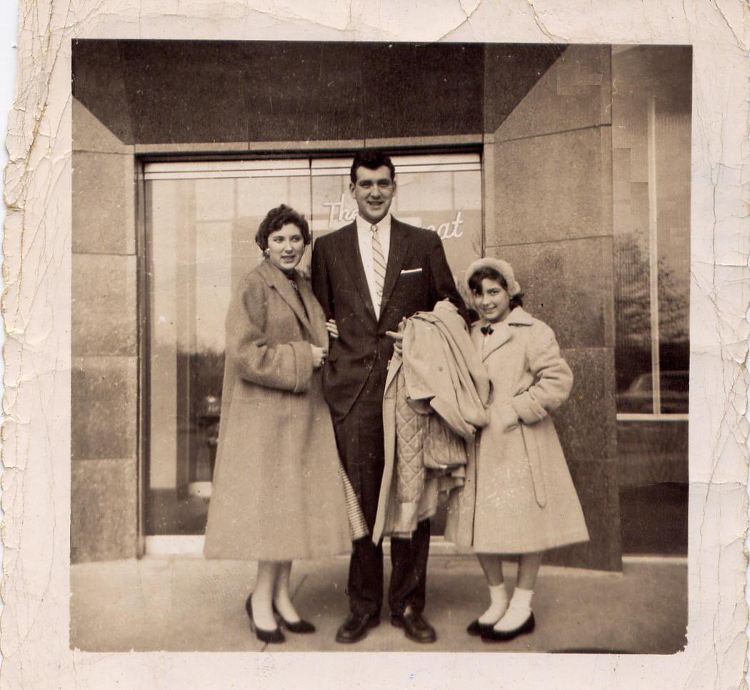 Barbara, Marvin and Sheila Berezow, 12/54 [Children of Ruth Gelb and Gershon Berezow].