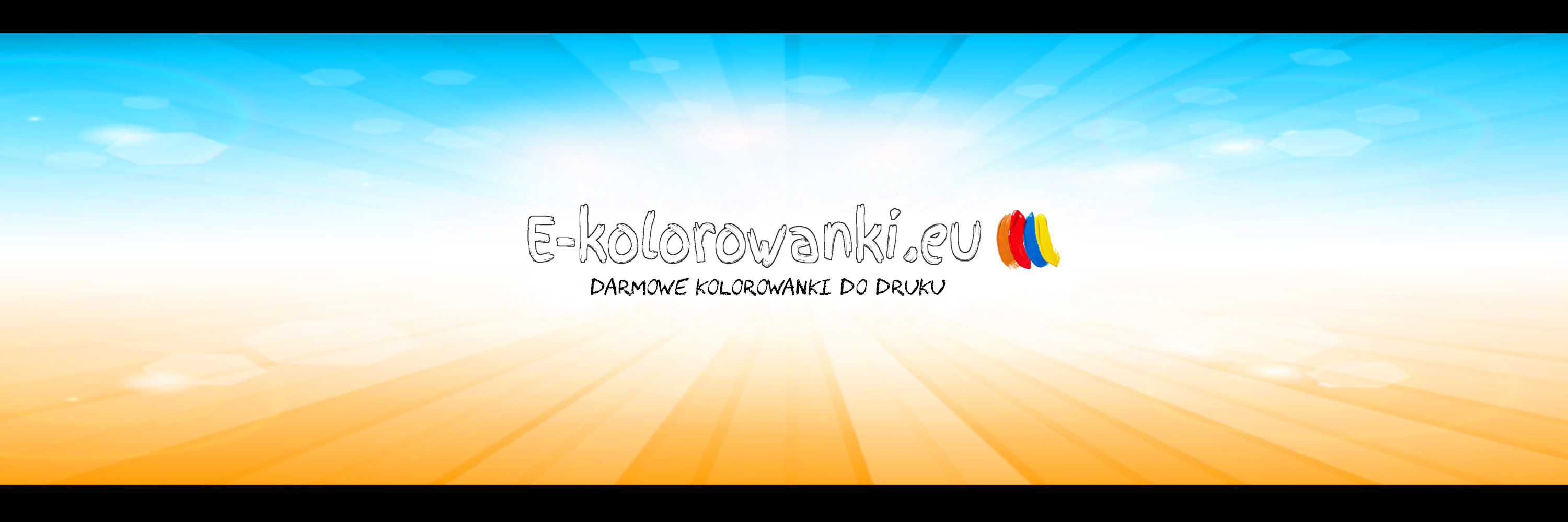 Baner serwisu o kolorowankach