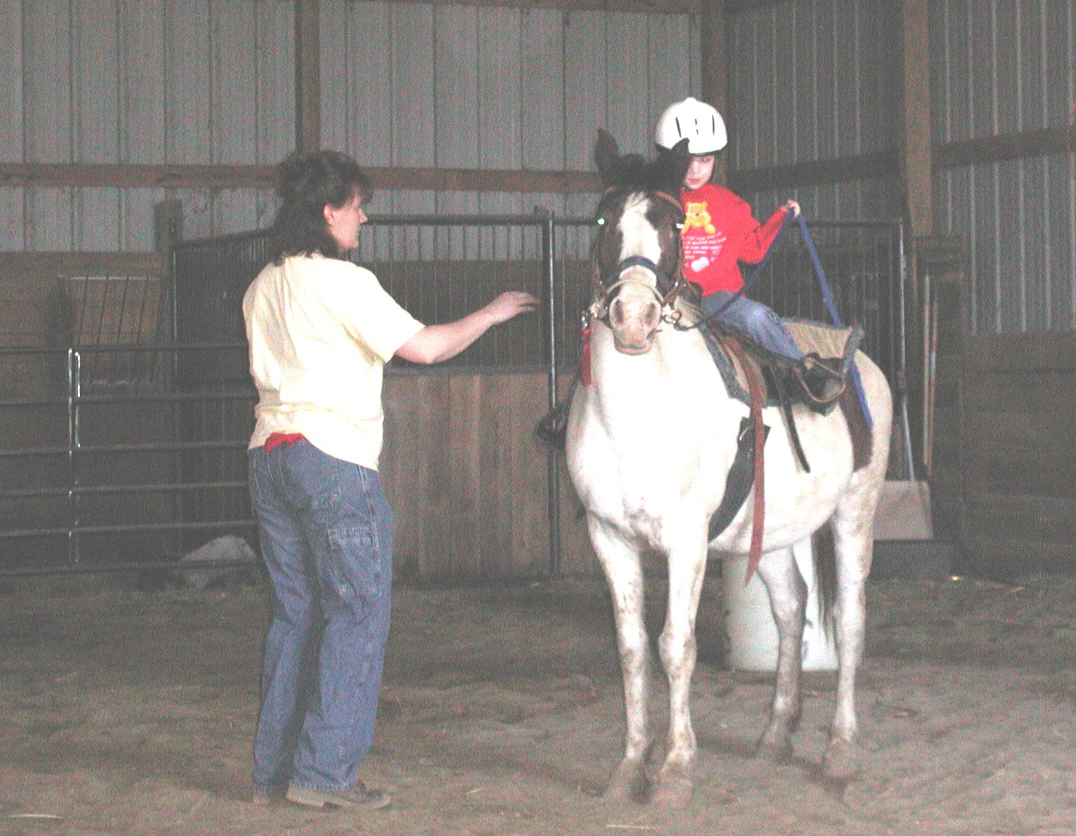 kim assists Grace on Shatan
