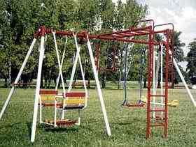 juegos infantiles de fierro para jardin