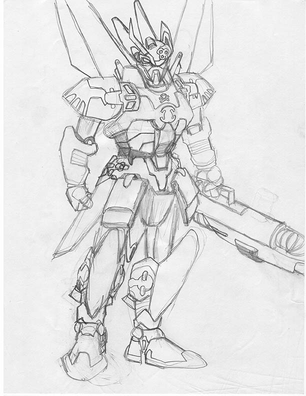 Pirate Avatar (Line Drawing) 