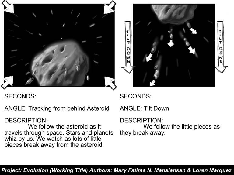 Evolution Storyboard Page 2