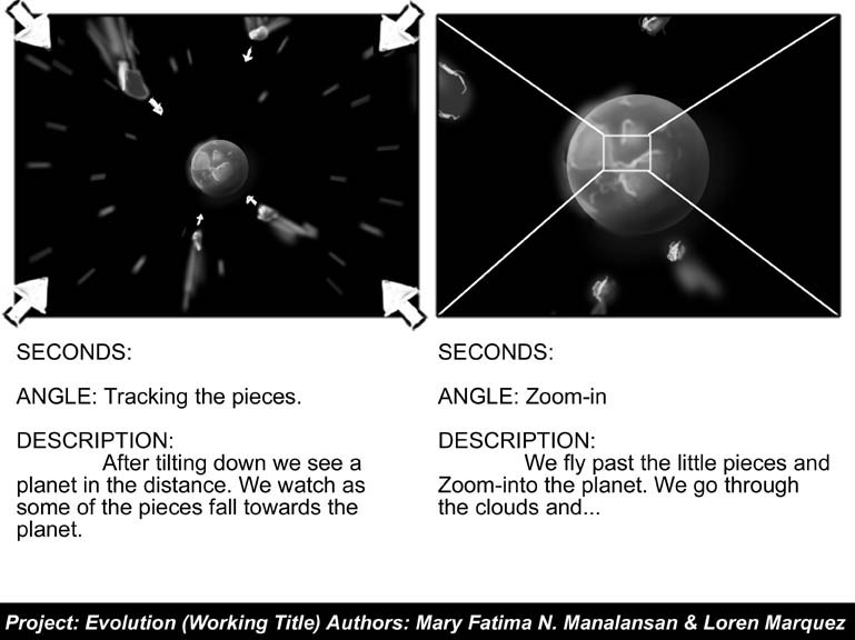 Evolution Storyboard Page 3