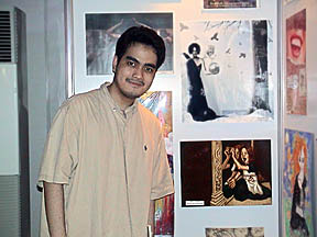 Me beside Through the Looking Glass (2005)