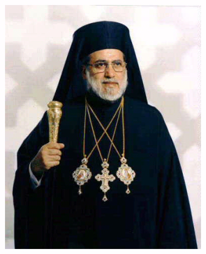 Su Beatitud Petros VII patriarca de Alejandria y Africa