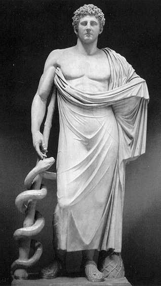 Asclepio el Esculapio latino. Demiurgos de la Palabra (MITOLOG�A COMPARADA)
