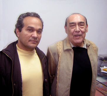 Con el maestro Oscar Avil&eacute;s en Lima, Per&uacute;