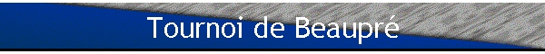 Tournoi de Beaupr�