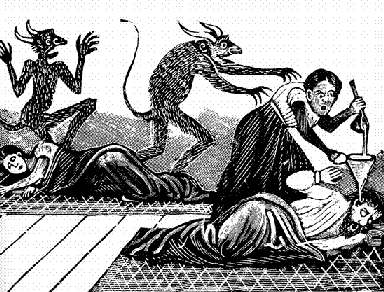Una de las cl&aacute;scicas ilustraciones de Jos&eacute; Guadalupe Posada.