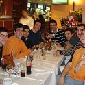 Foto del sopar de nadal de l'equip que va tenir lloc el dia 21 de desembre del 2007 al Restaurant El Corbatí de Valls