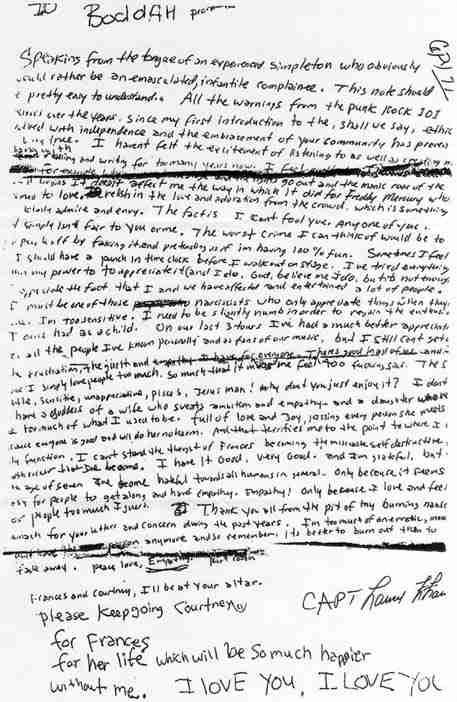 Kurt's Note