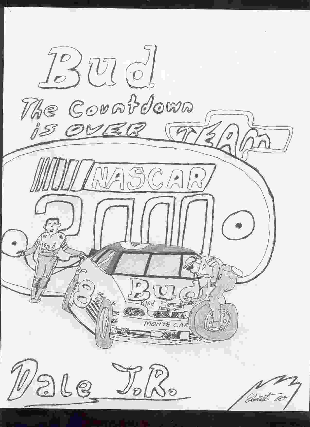 DALE J.R. PIT STOP