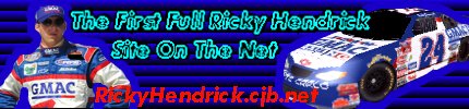 Goto "The First Full Ricky Hendrick Site On The Net"