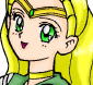 I love this pic of Antheia! I think it shows her sweet side. ~_^