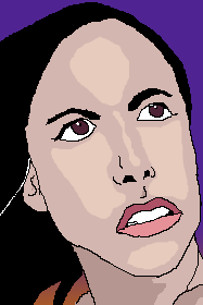 Aaliyah's animated character