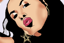 Aaliyah's character blows a kiss