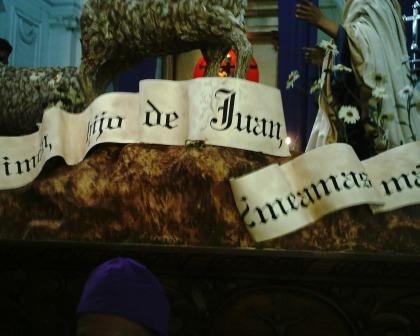 velaci&oacute;n de Jes&uacute;s Nazareno del Consuelo