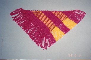 Picture of Diagonal Rib Weave Shawl
