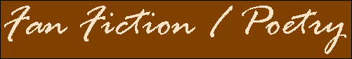 Fan Fiction and Poetry