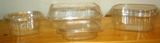 3.	Assorted clear flip-lid containers. **Current Stock: lots, all sizes! If you need containers regularly, I can alert you when I have items you can use. Please let me know how many of each size you would like.** Contained bulk food products such as trail mix and snacks. Hand-washed. I use these for storing leftovers and organizing craft items, hardware, office supplies, and computer equipment.