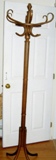 11. Very cool wooden hat rack. Lists a bit to one side, but has served us well for more than a decade. No room for it in our current home. May be antique.