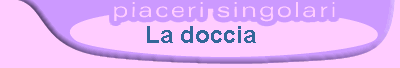 La doccia