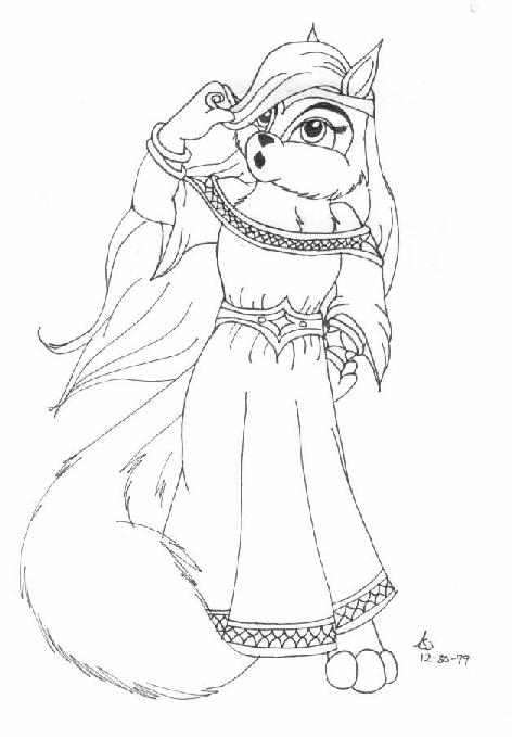 Lina's Long Hair