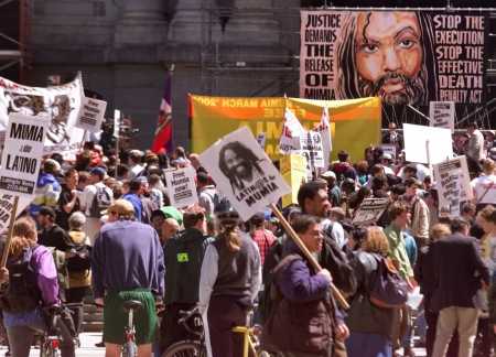 Mumia demonstration