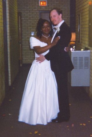 Beautiful Barb & Jazzy John tie the knott...finally!!