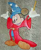 intarsia mickey mouse
