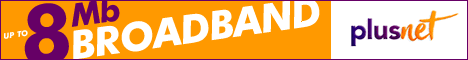 Up to 8Mb broadband, now with broadband phone calls. From only �9.99 per month - terms apply. PlusNet broadband.