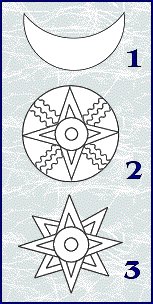 Raffigurazione delle divinit� astrali sumere