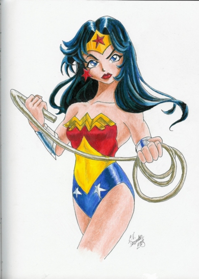 I'm afraid I don't know any Wonder Woman catch phrases.