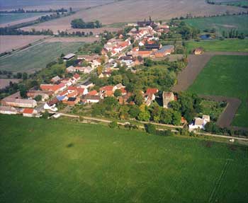Luftansicht von Zeddenick
